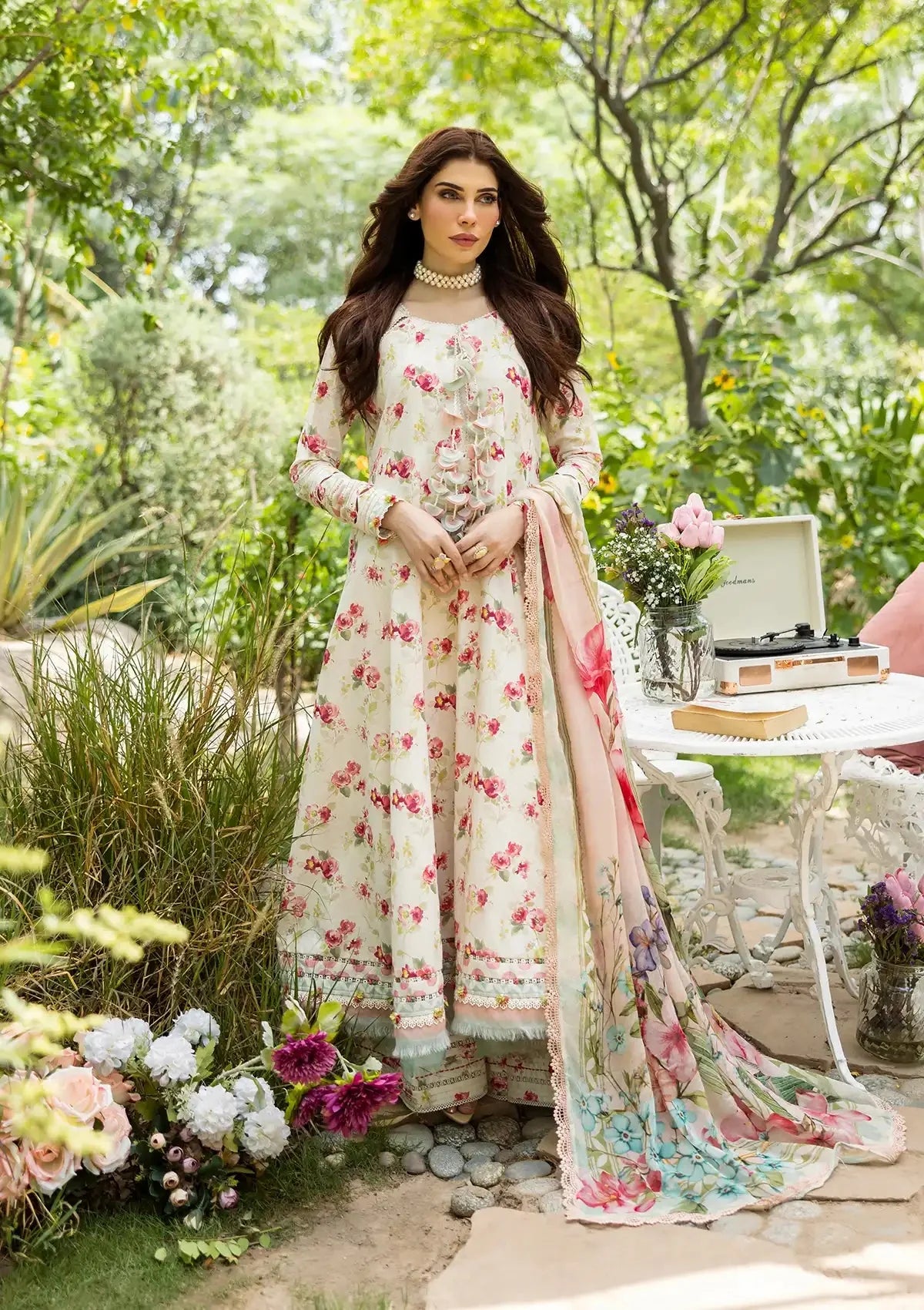 LUXURY LAWN 3PCS STITCHED | LL-1703-US