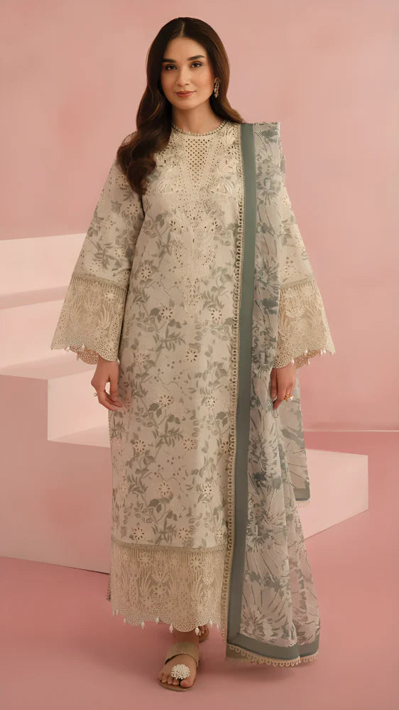 LUXURY LAWN 3PCS STITCHED | LL-1701-US