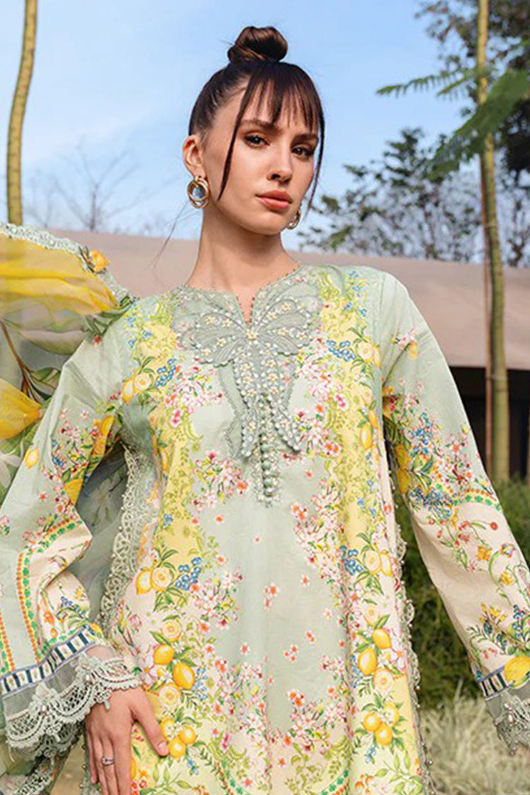 Luxury Lawn Stitched Suit 3 piece - 2025 - LE-05