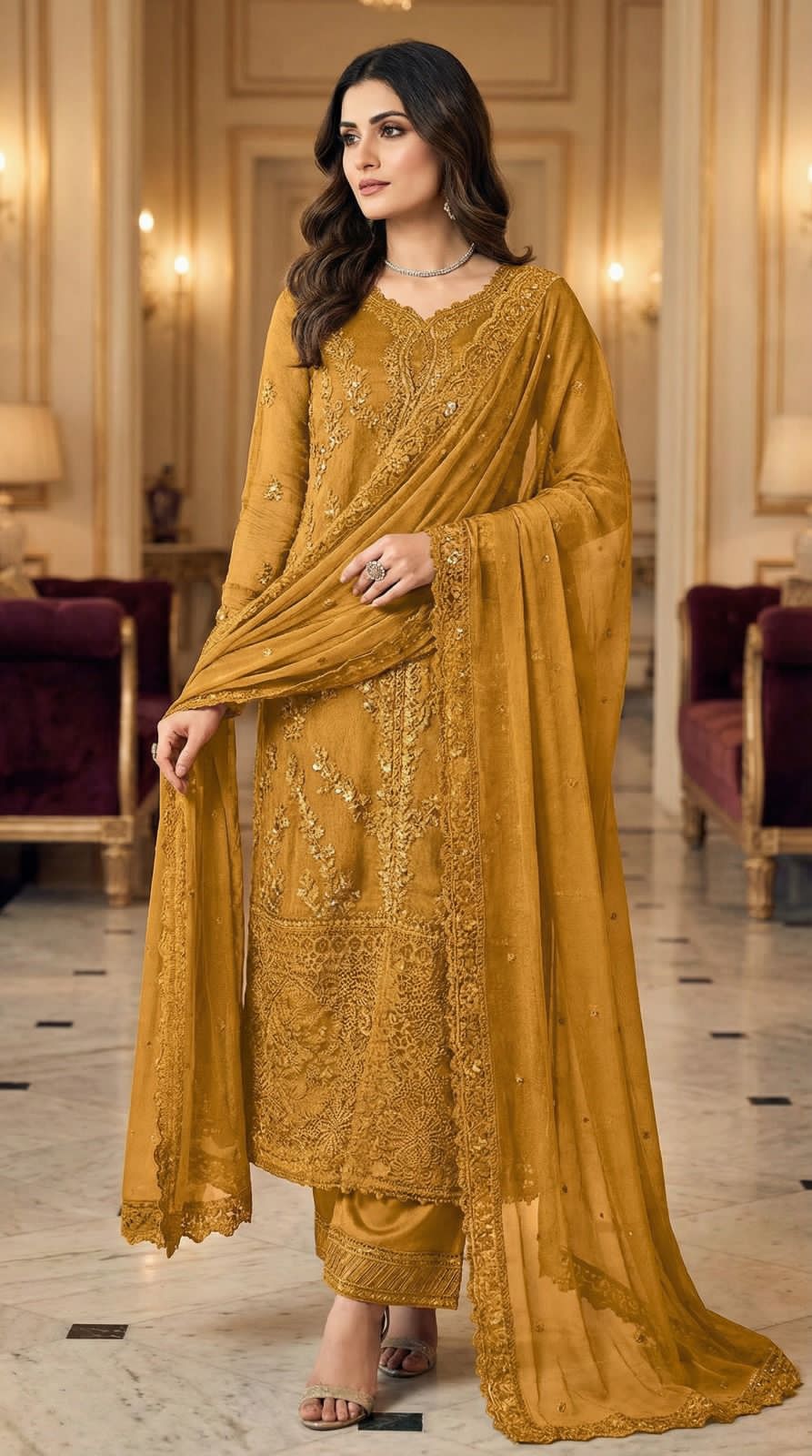 LUXURY CHIFFON 3PCS
