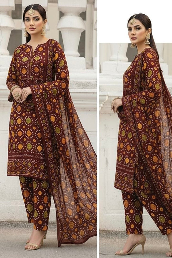 LUXURY LAWN 3PCS