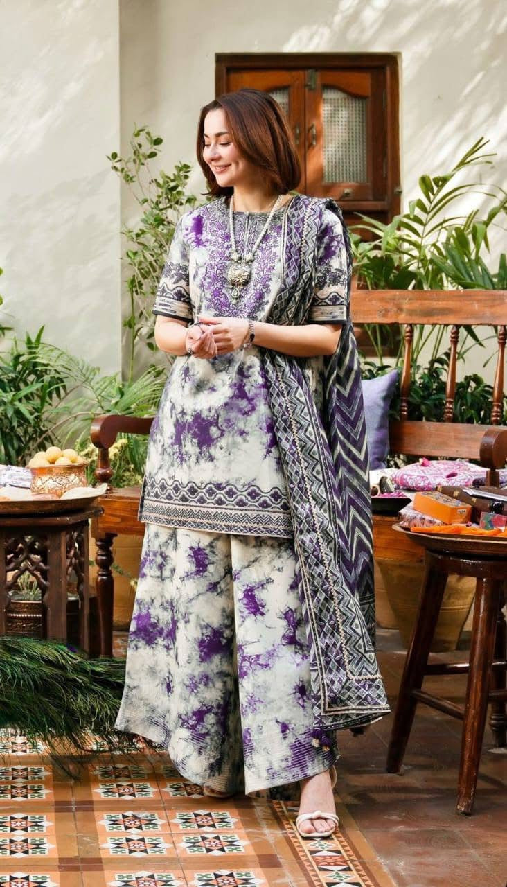 LUXURY LAWN 3PCS