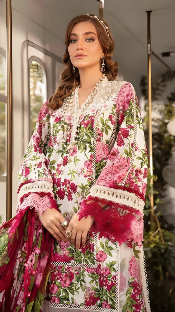 LUXURY LAWN 3PCS STITCHED | LL-1721-US