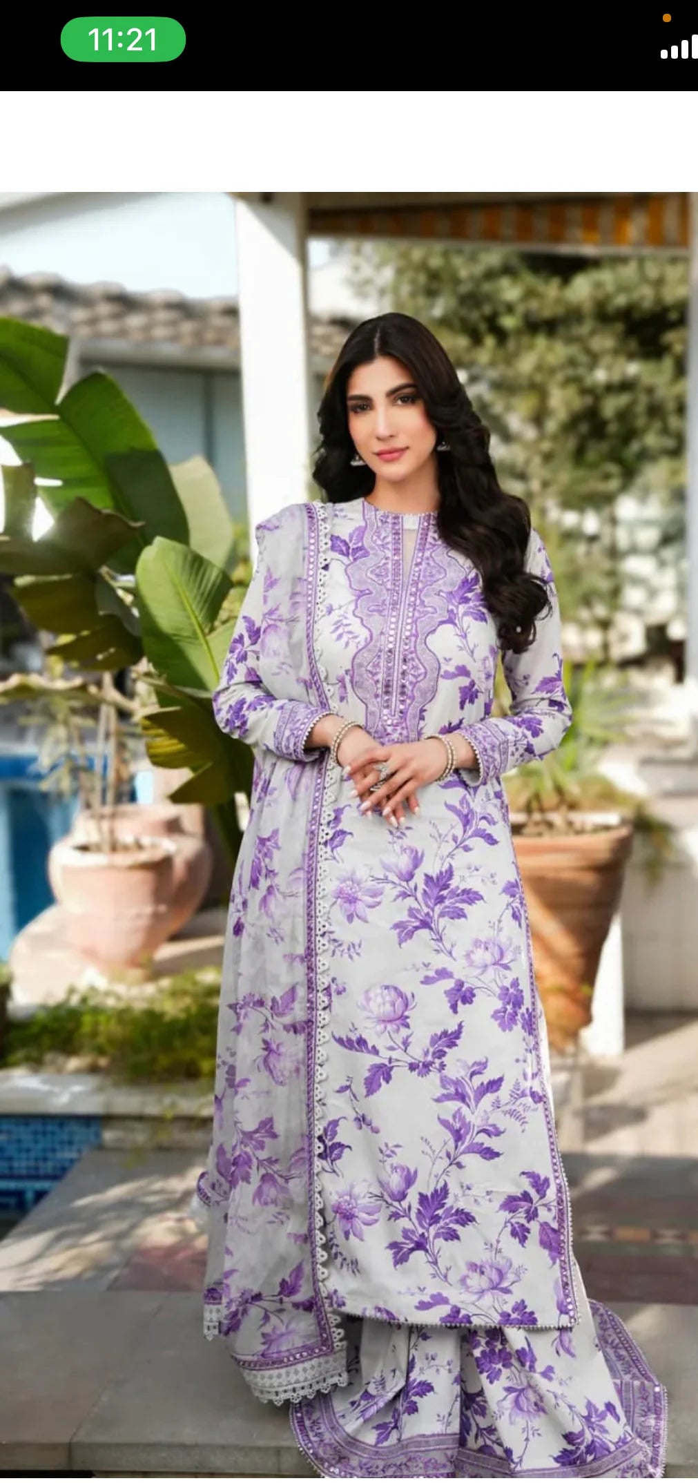 LUXURY LAWN 3PCS STITCHED | LL-1718-US