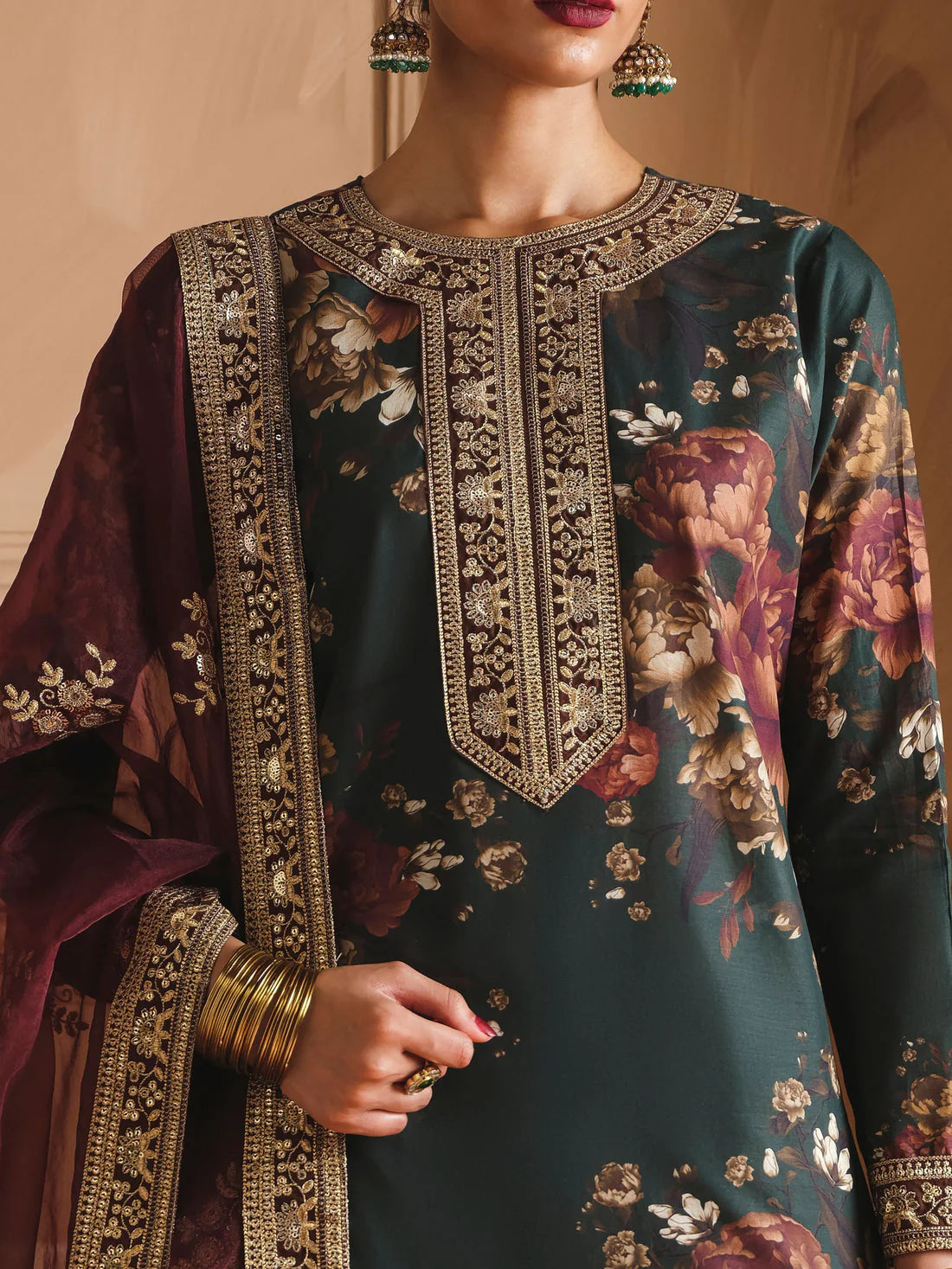 LUXURY LAWN 3PCS STITCHED | LL-1708-US