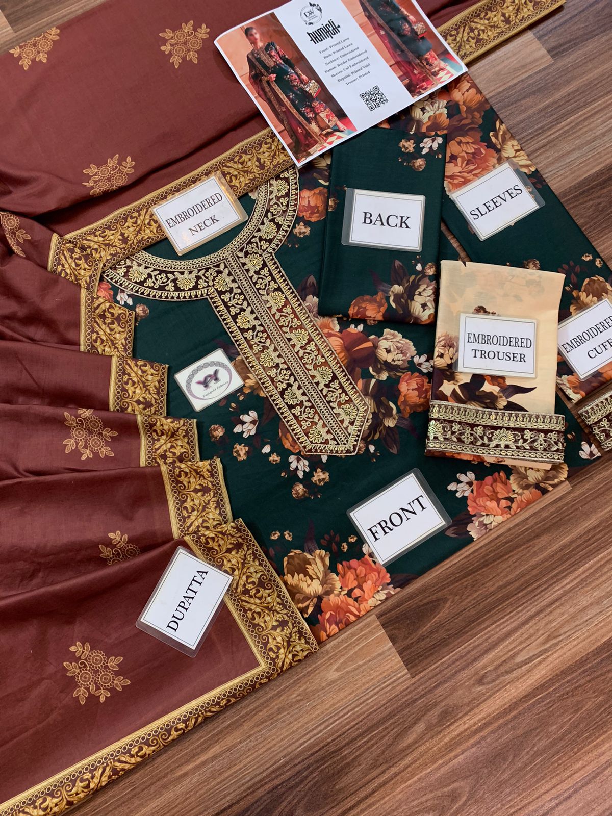 LUXURY LAWN 3PCS STITCHED | LL-1708-US
