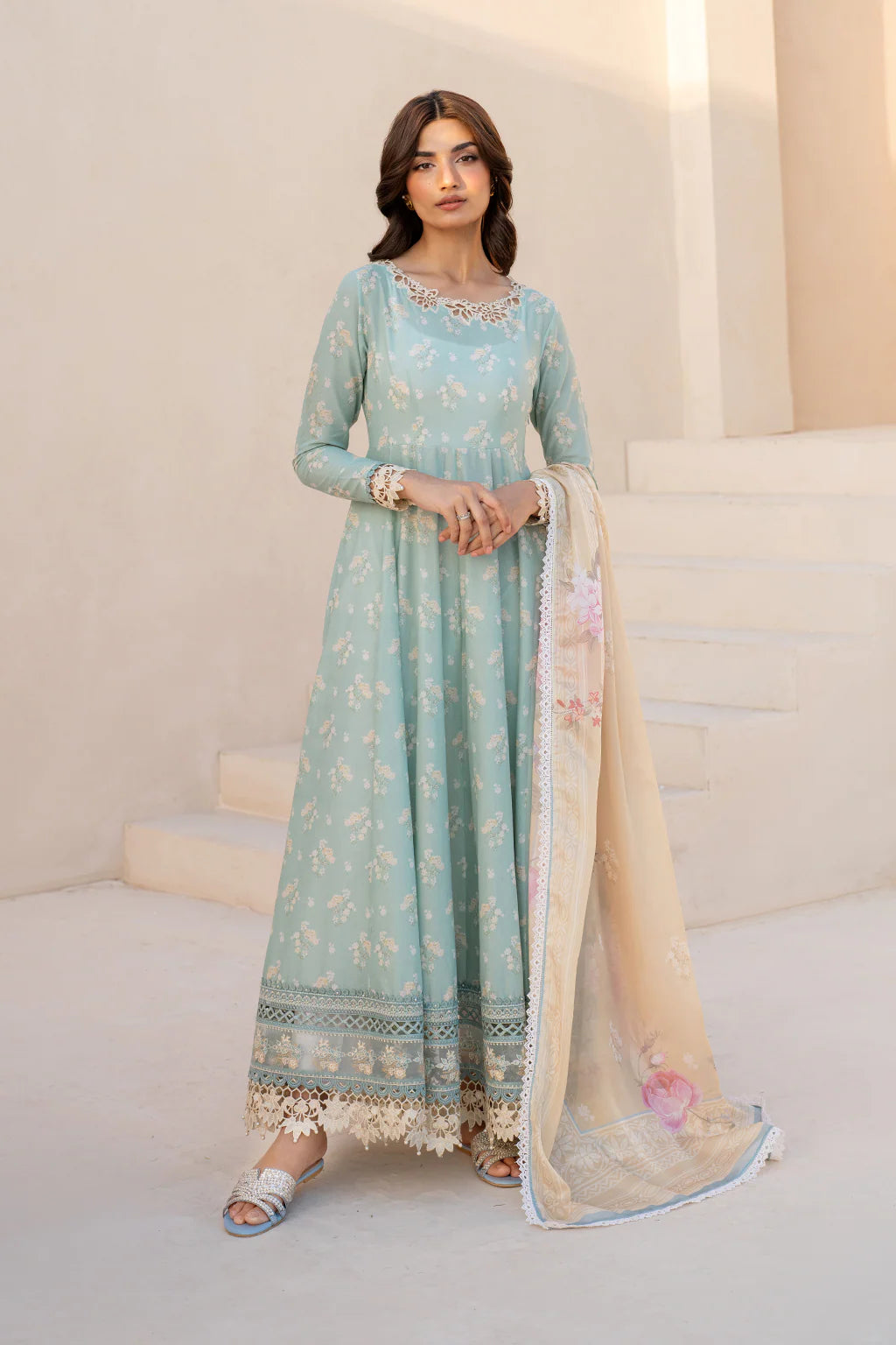 LUXURY LAWN 3PCS STITCHED | LL-1707-US