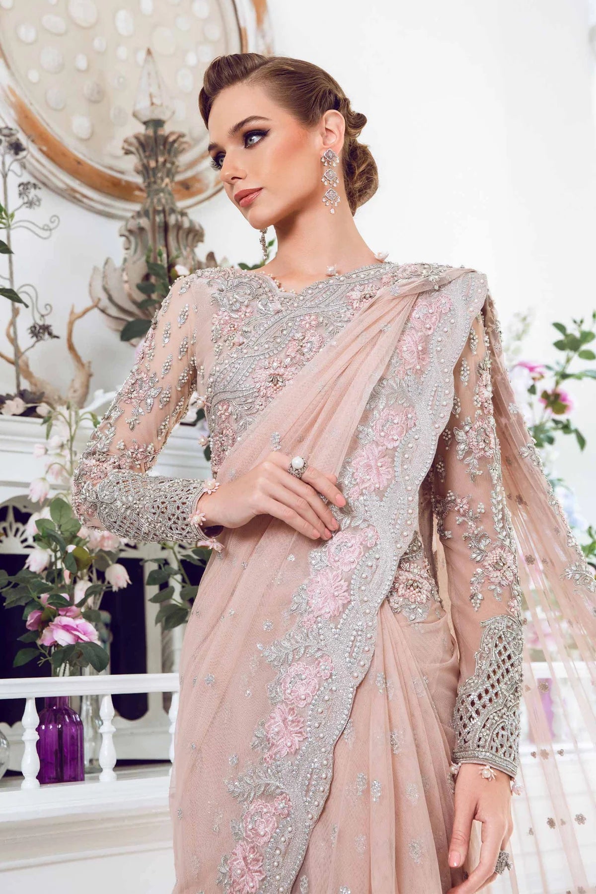 LUXURY SAREE UN-STITCHED | LS-4312-US